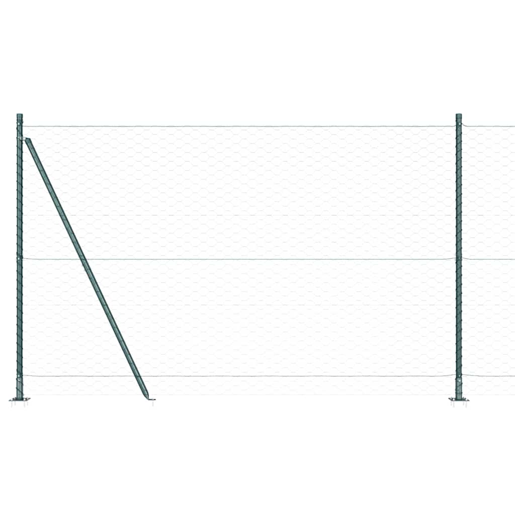 Welded Wire Fence with Concrete Base 100 x 1.6 m (W x H)