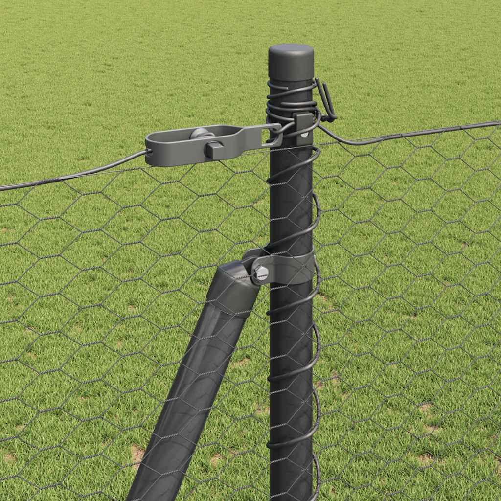 Welded Wire Fence with Concrete Base 100 x 1.5 m (W x H)