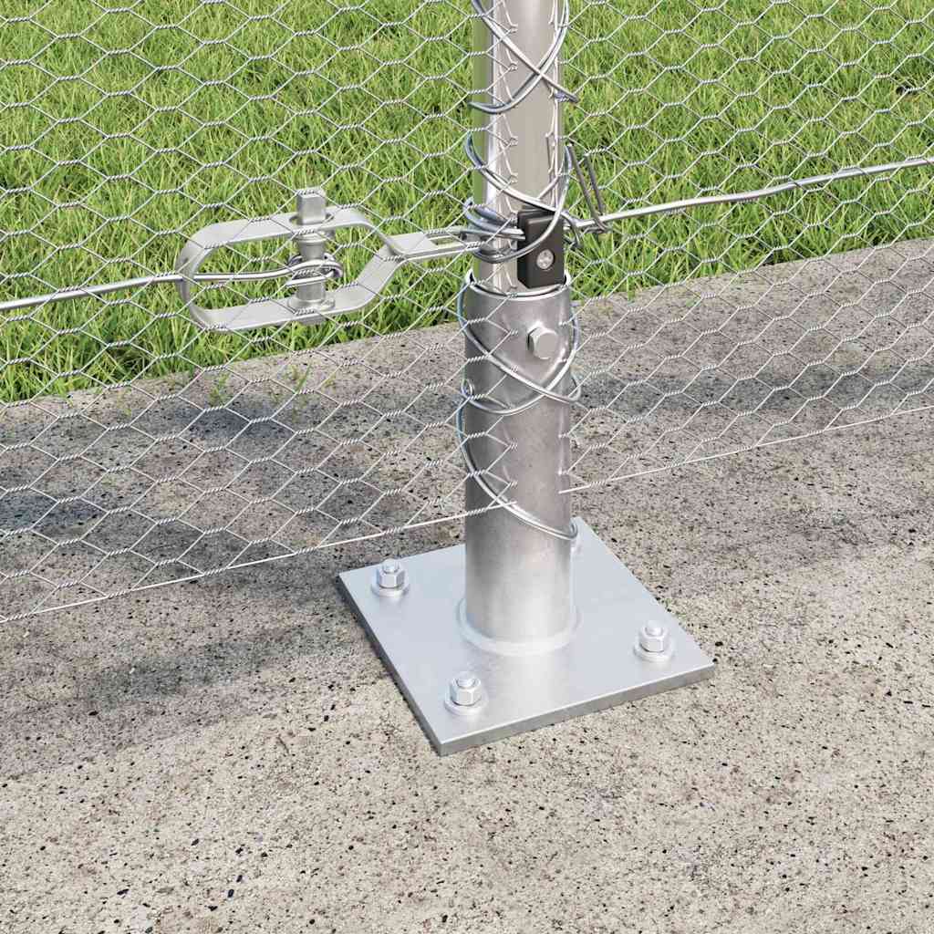 Welded Wire Fence with Concrete Base 10 x 1.2 m (W x H)