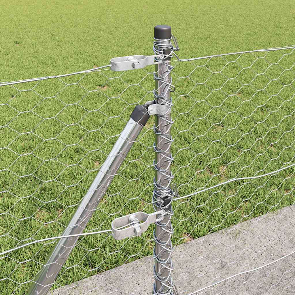 Welded Wire Fence with Concrete Base 100 x 0.6 m (W x H)