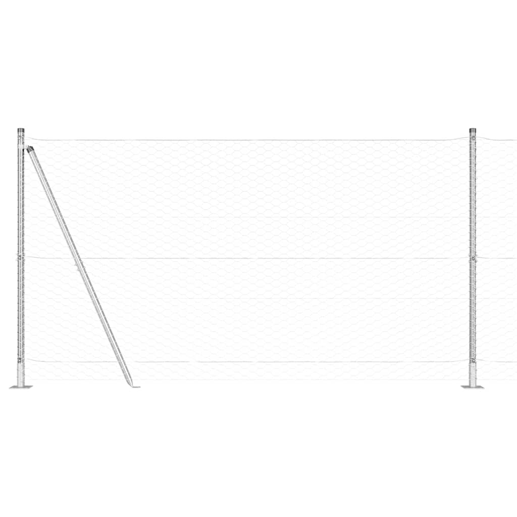 Welded Wire Fence with Concrete Base 100 x 1.2 m (W x H)