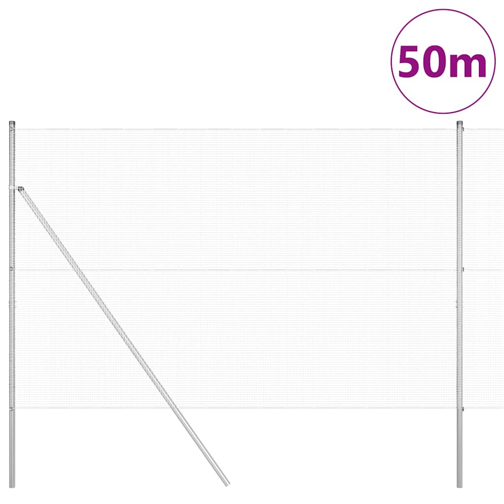 Ground Fix Welded Wire Fence 50 x 1.5 m (W x H)
