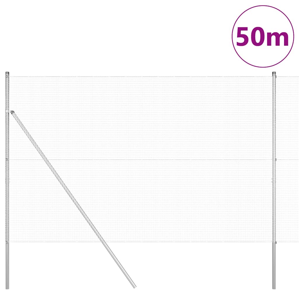 Ground Fix Welded Wire Fence 50 x 1.5 m (W x H)