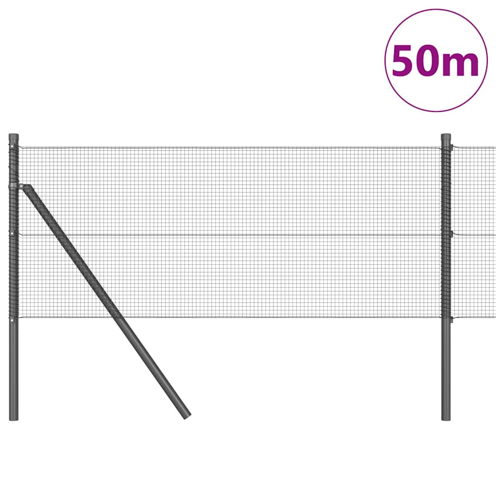Ground Fix Welded Wire Fence 50 x 0.5 m (W x H)