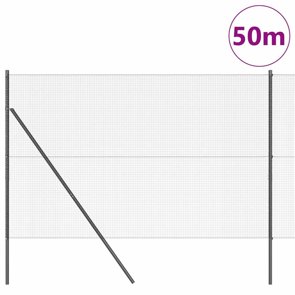 Ground Fix Welded Wire Fence 50 x 1.4 m (W x H)