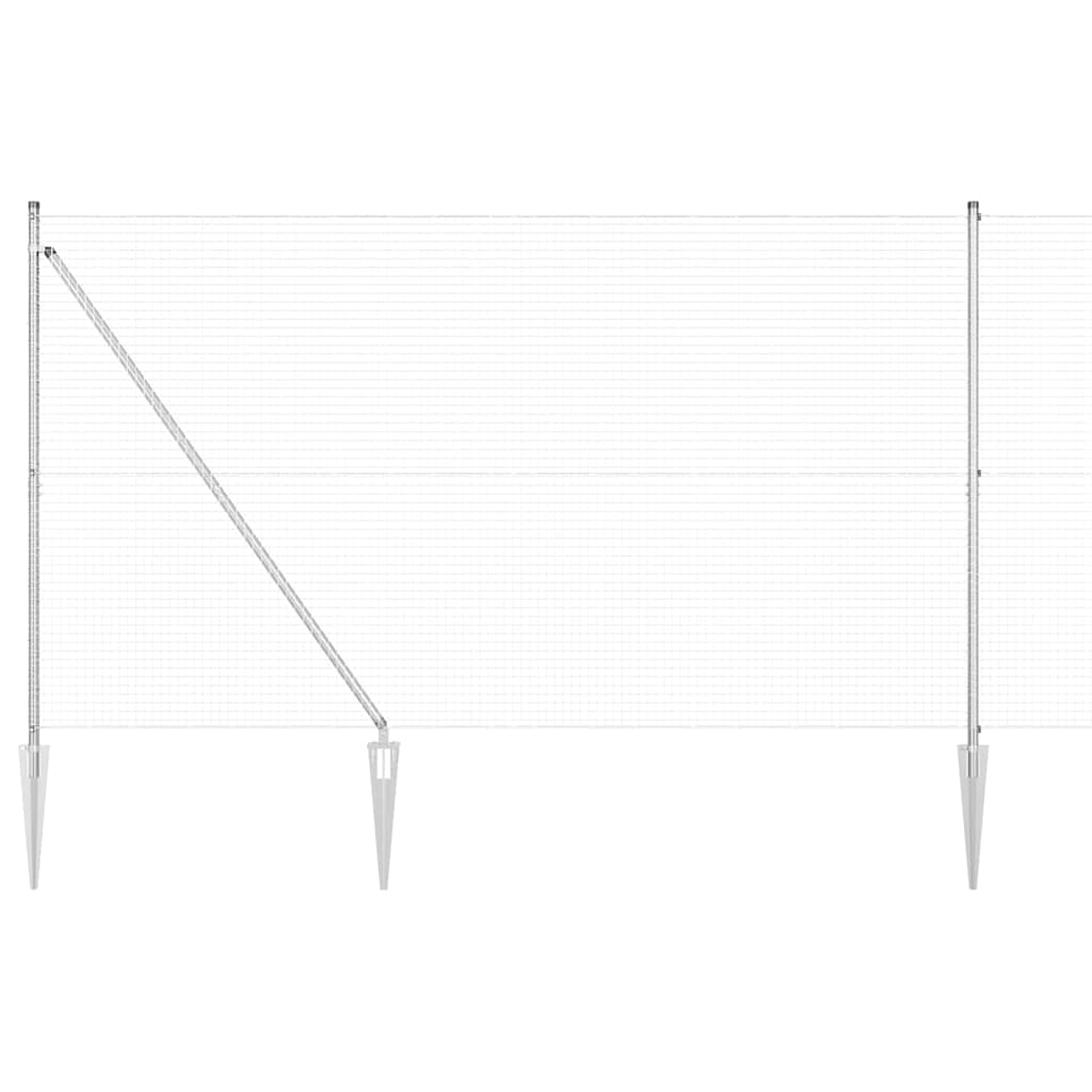 Welded Wire Fence with Spikes 10 x 1.6 m (W x H)