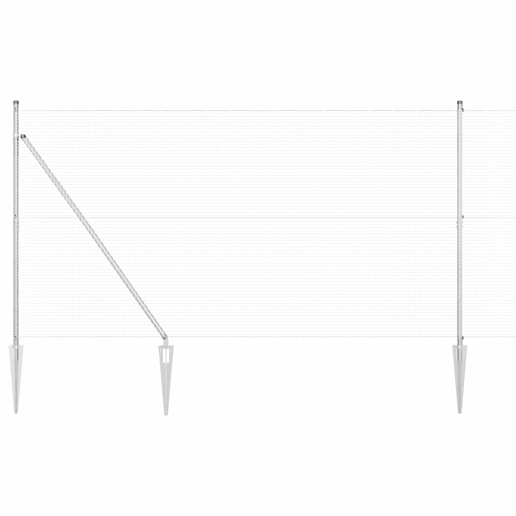 Welded Wire Fence with Spikes 25 x 1.5 m (W x H)