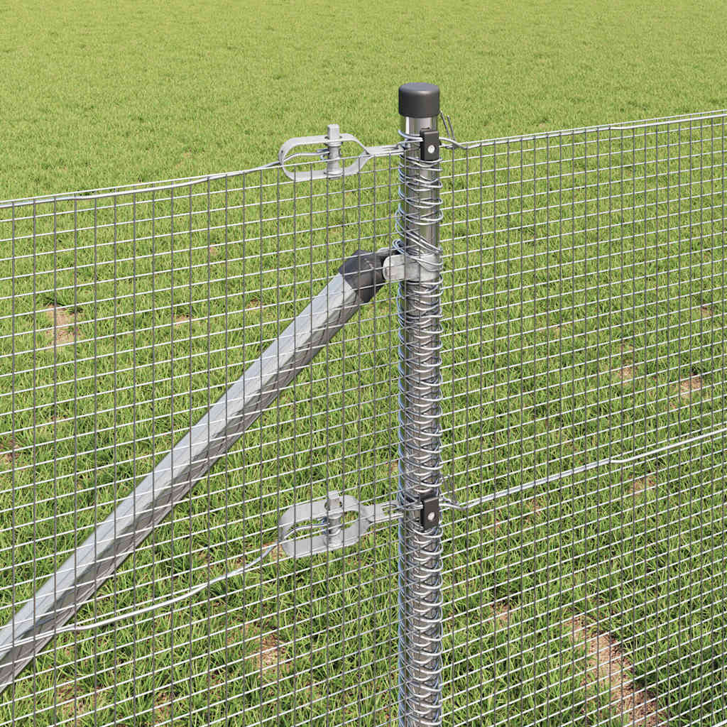 Welded Wire Fence with Spikes 100 x 0.4 m (W x H)