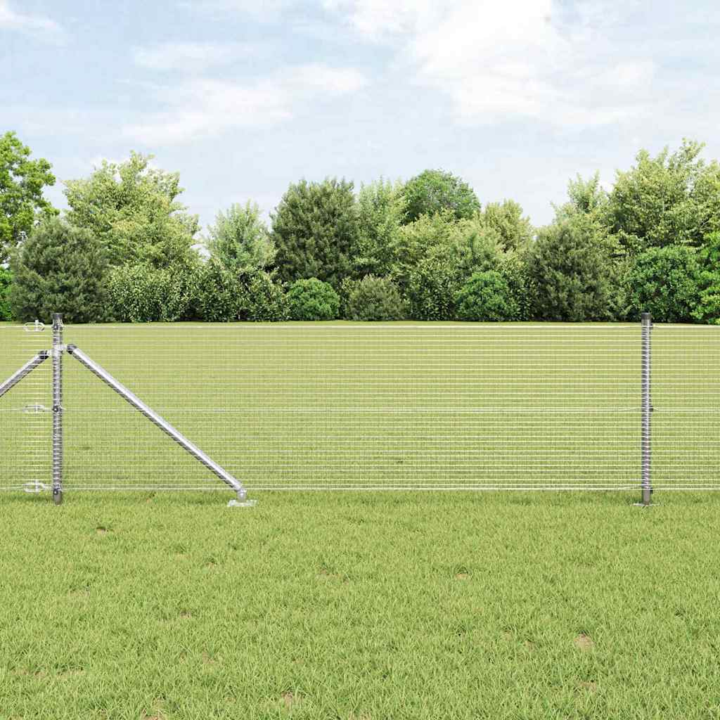 Welded Wire Fence with Spikes 100 x 0.5 m (W x H)