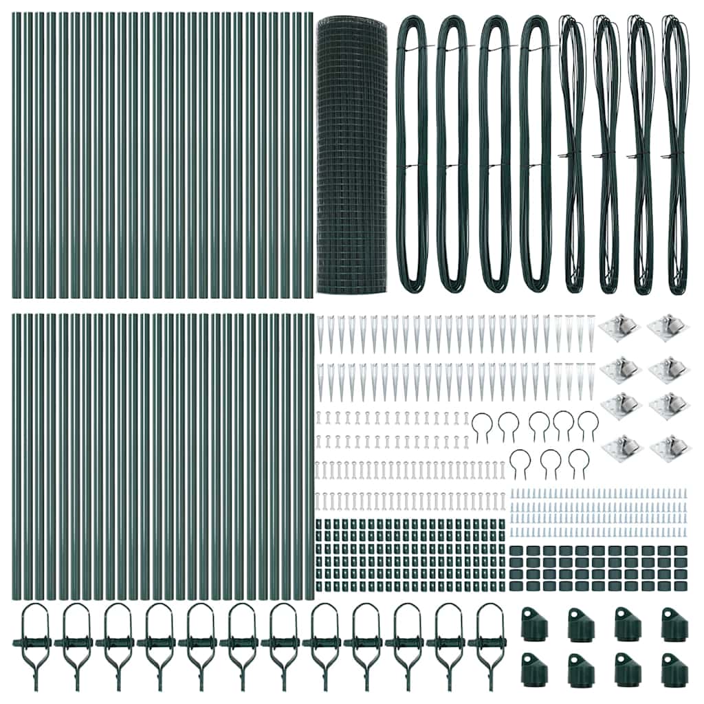 Welded Wire Fence with Spikes 100 x 0.6 m (W x H)