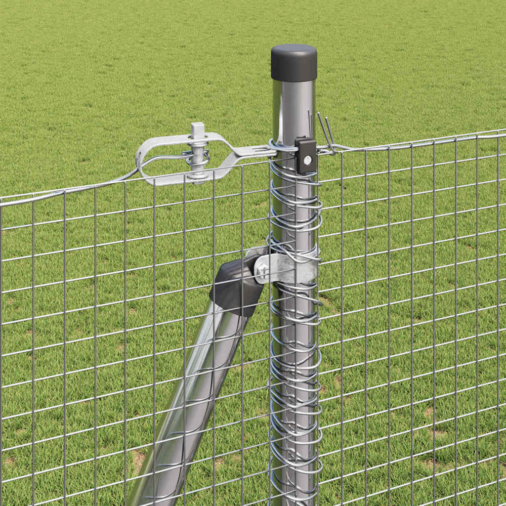 Welded Wire Fence with Concrete Base 10 x 1.4 m (W x H)