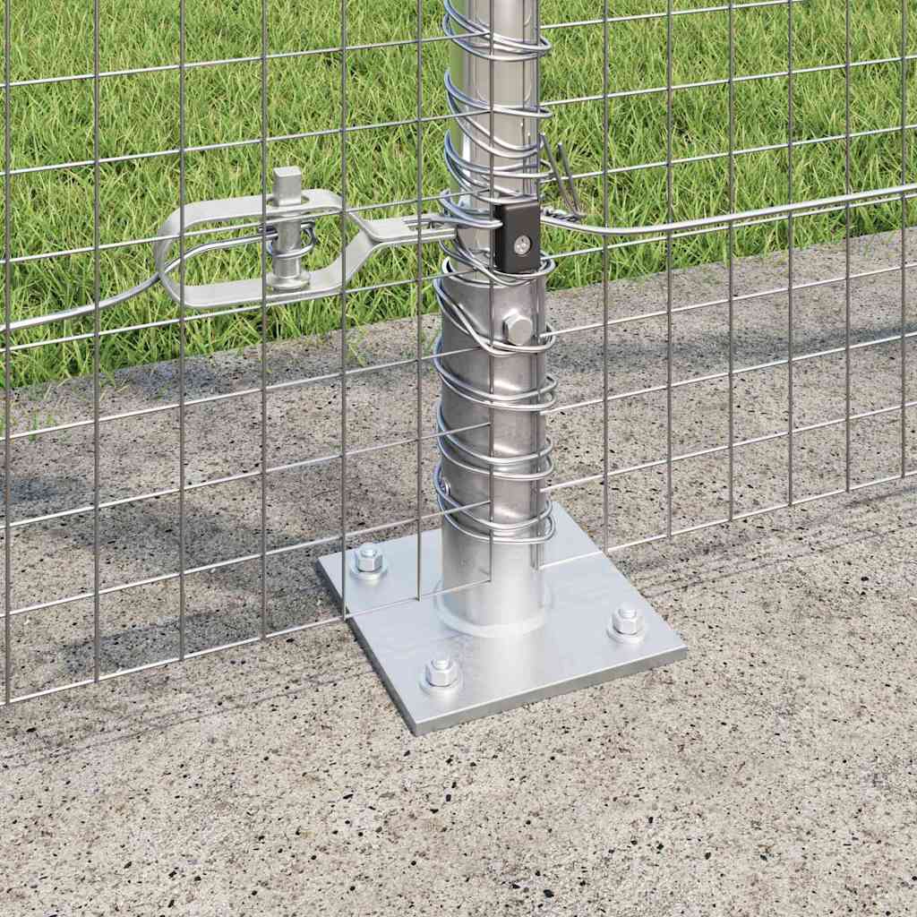 Welded Wire Fence with Concrete Base 10 x 1.4 m (W x H)