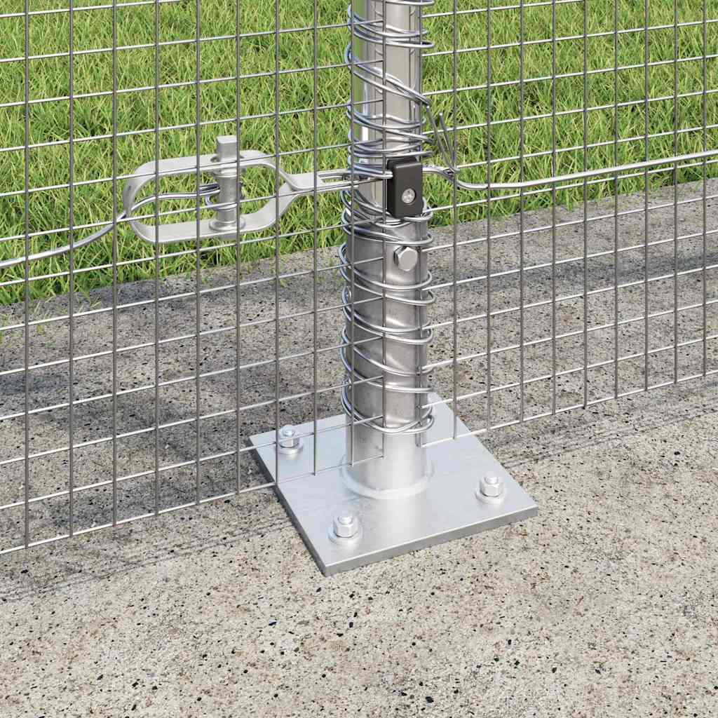 Welded Wire Fence with Concrete Base 10 x 1.5 m (W x H)