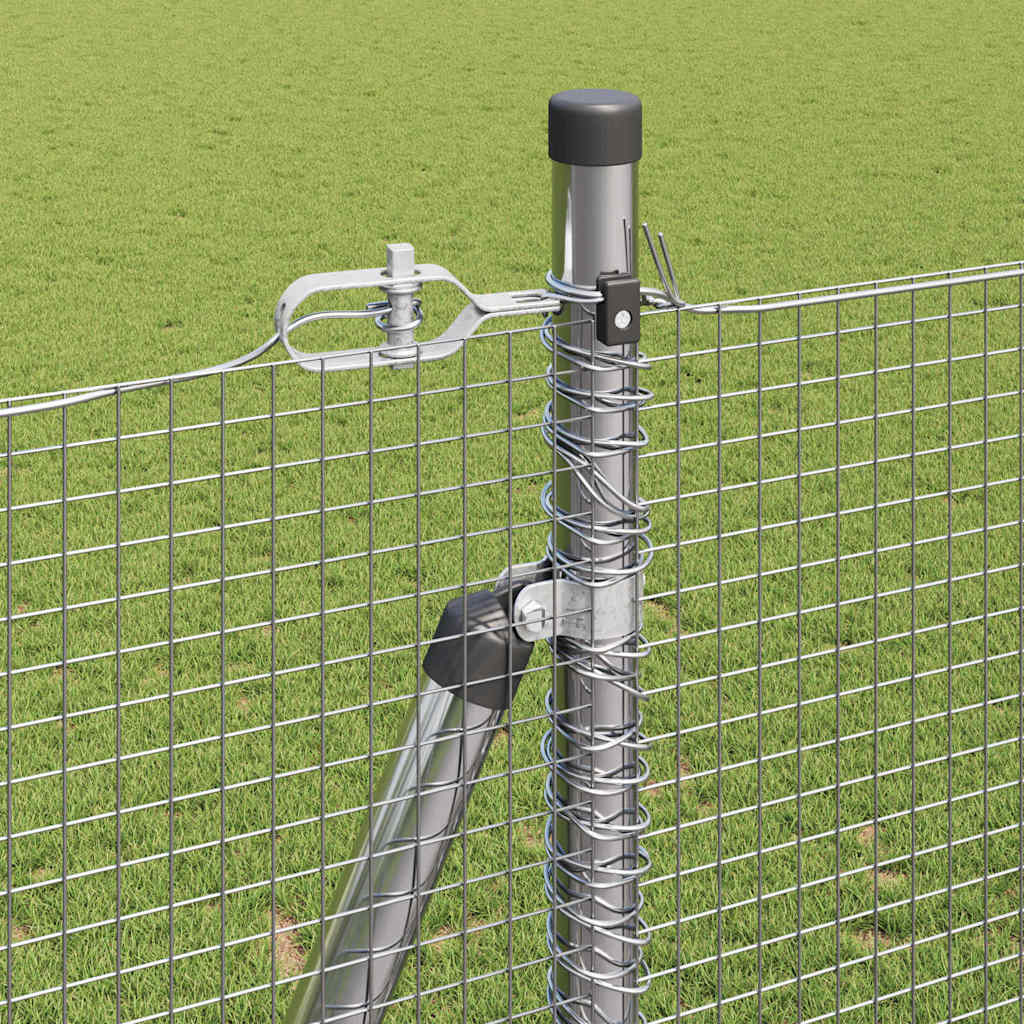 Welded Wire Fence with Concrete Base 10 x 1.5 m (W x H)
