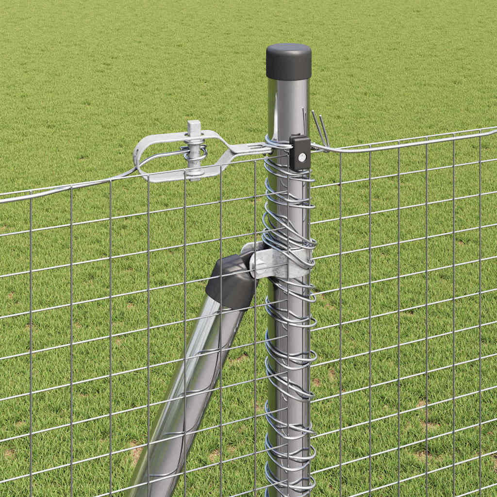Welded Wire Fence with Concrete Base 50 x 1.4 m (W x H)