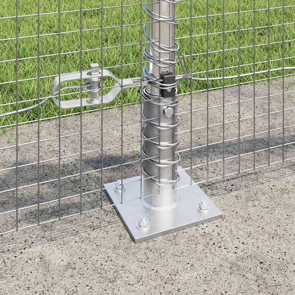 Welded Wire Fence with Concrete Base 100 x 0.4 m (W x H)