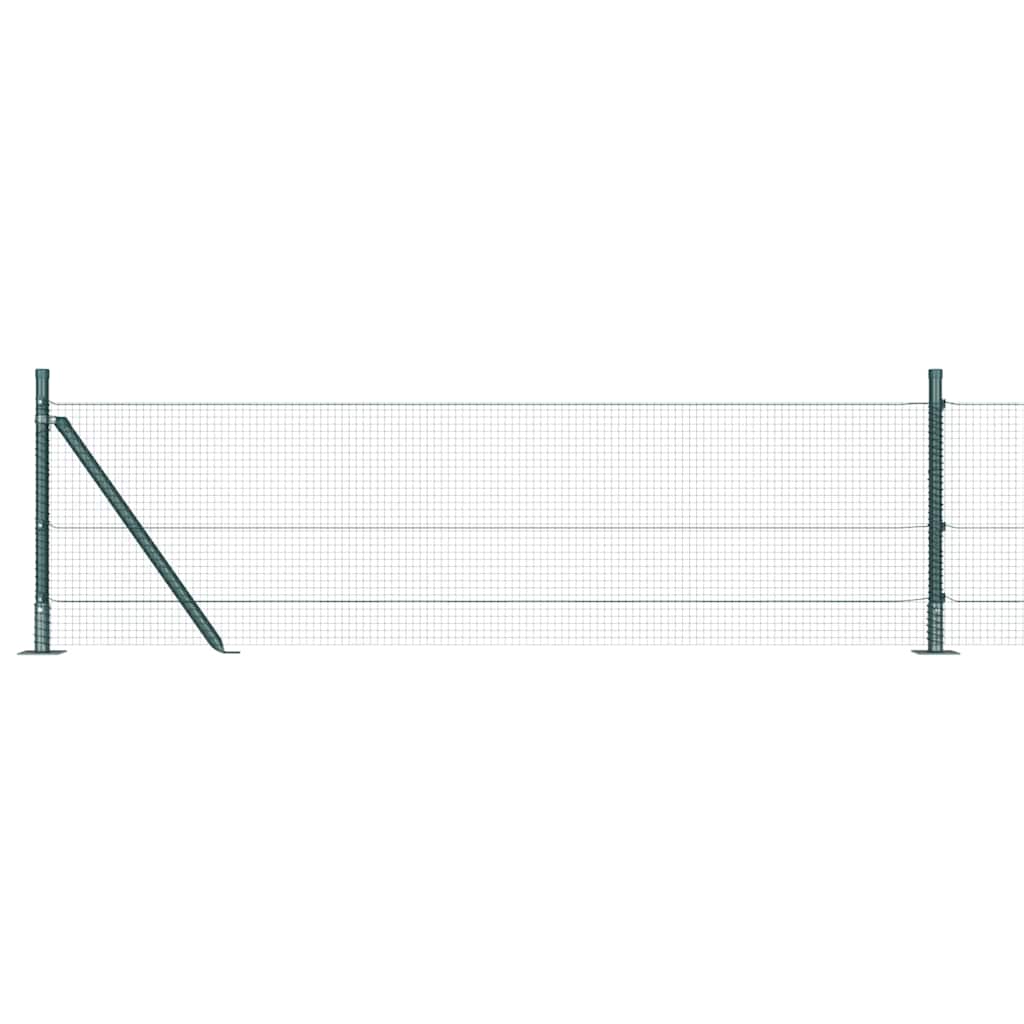 Welded Wire Fence with Concrete Base 10 x 0.6 m (W x H)