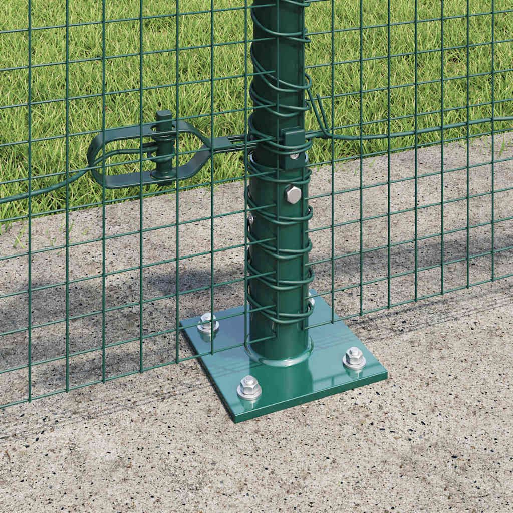 Welded Wire Fence with Concrete Base 25 x 0.6 m (W x H)