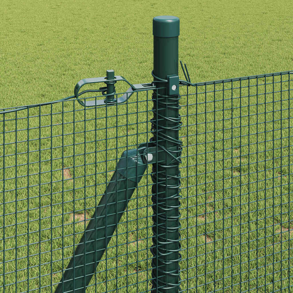 Welded Wire Fence with Concrete Base 25 x 0.8 m (W x H)