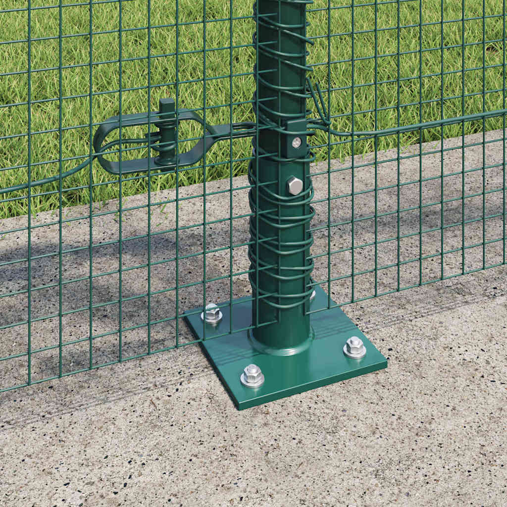 Welded Wire Fence with Concrete Base 25 x 0.8 m (W x H)