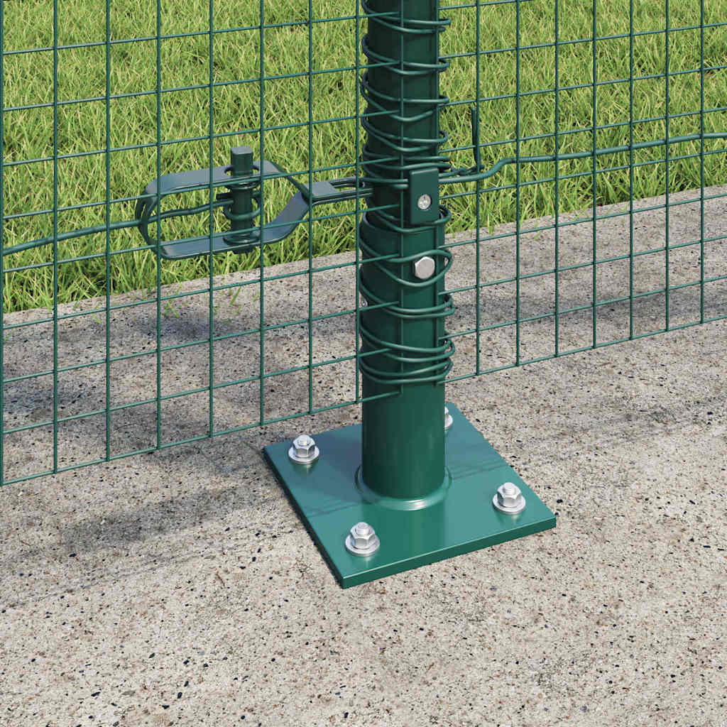 Welded Wire Fence with Concrete Base 25 x 1.2 m (W x H)