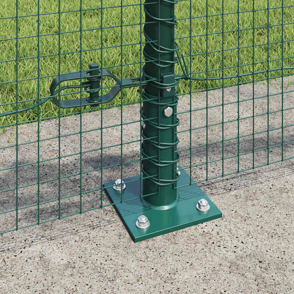 Welded Wire Fence with Concrete Base 50 x 0.5 m (W x H)