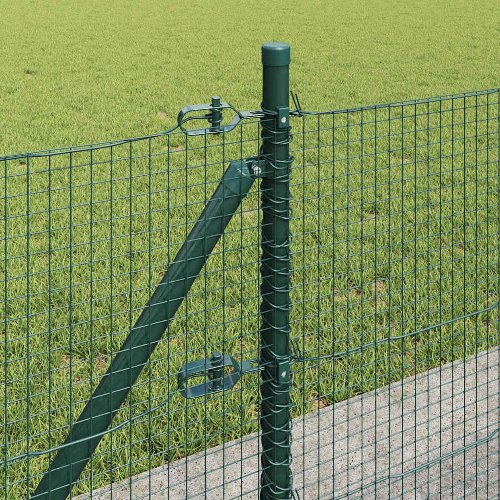 Welded Wire Fence with Concrete Base 50 x 0.5 m (W x H)