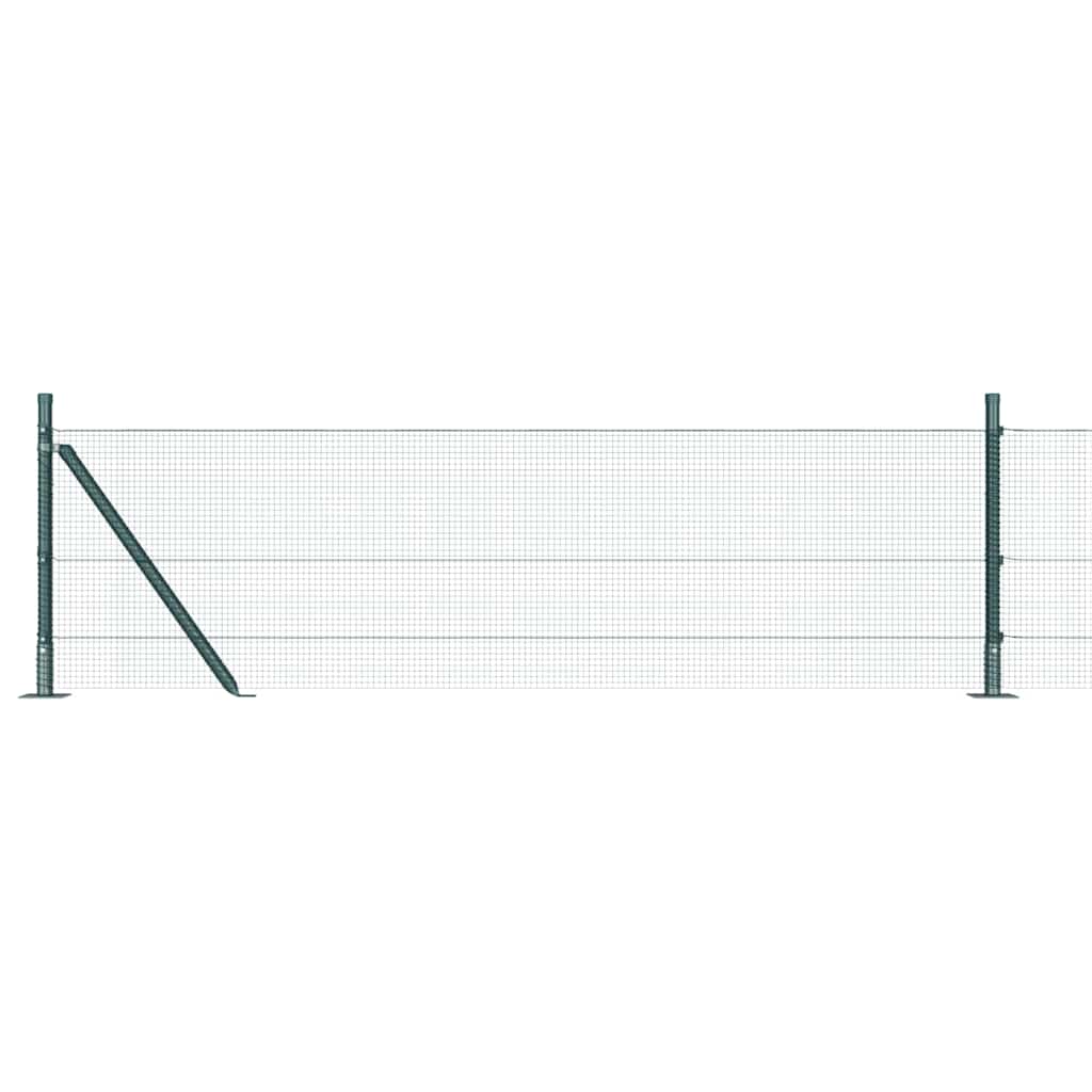 Welded Wire Fence with Concrete Base 100 x 0.4 m (W x H)