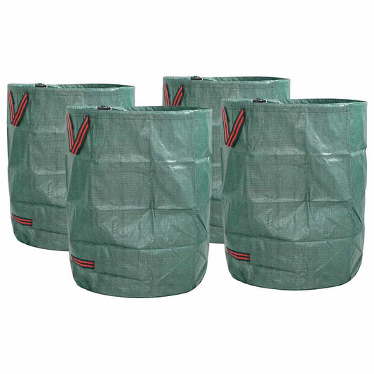 Garden Waste Bags 4 pcs 300 L Green Polypropylene