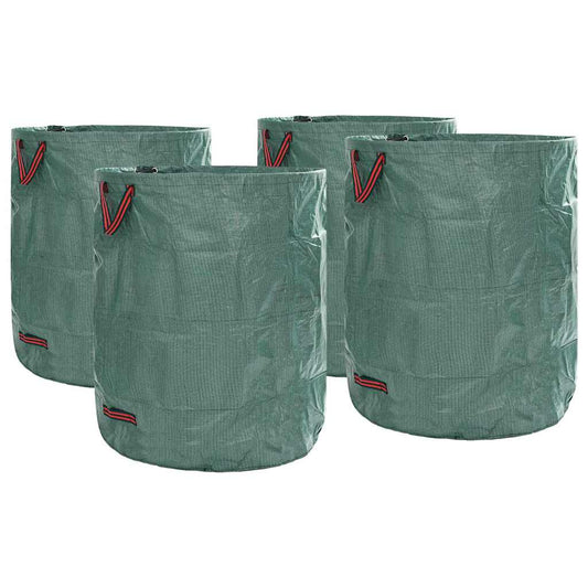 Garden Waste Bags 4 pcs 500 L Green Polypropylene