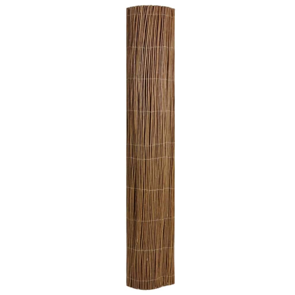 Willow Fence Natural 120 x 300 cm Willow