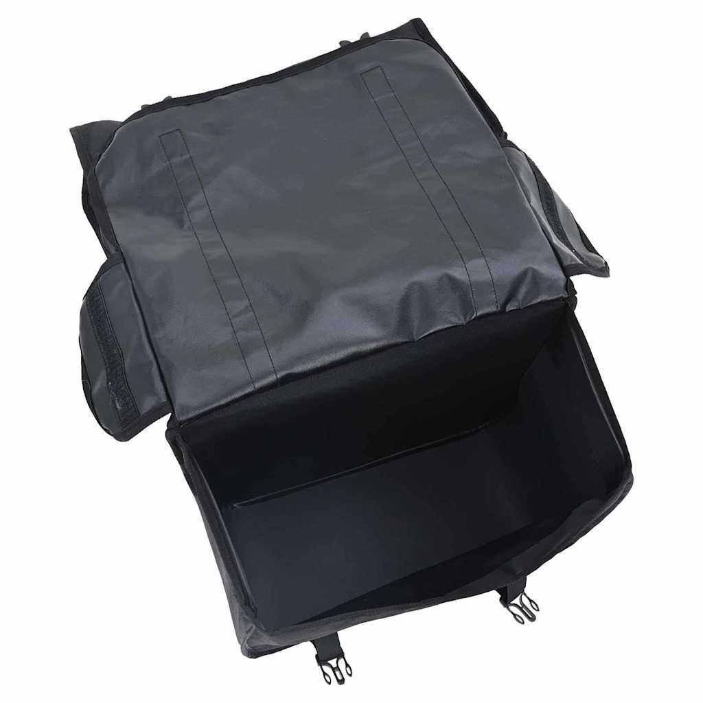 Bicycle Bag Grey and Black 31.5 x 15.5 x 40 cm Polyester