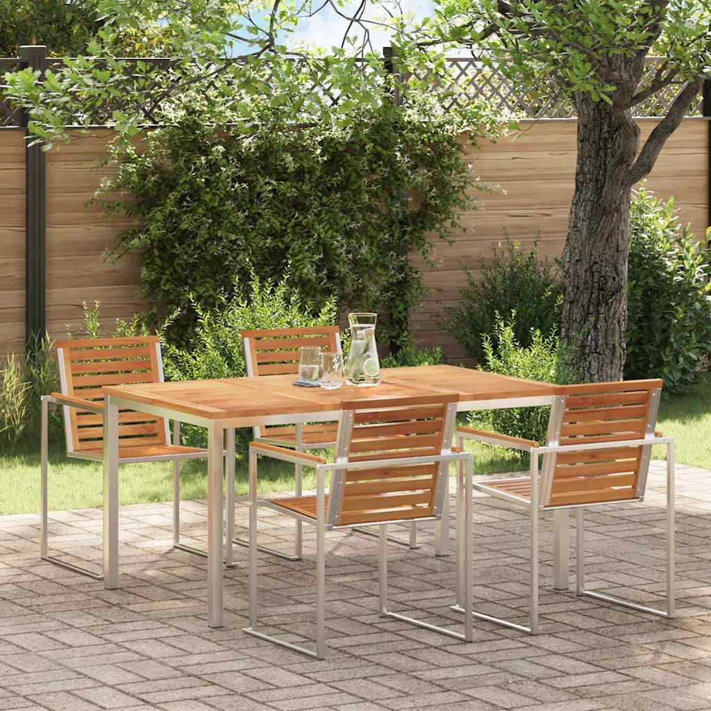 DiningTable Brown 150 x 90 x 75 cm Solid Teak Wood