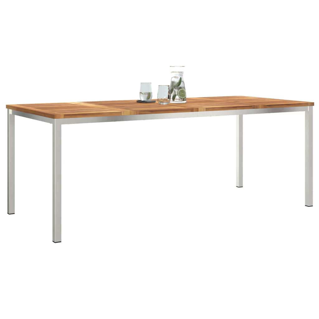 DiningTable Brown 200 x 90 x 75 cm Solid Teak Wood