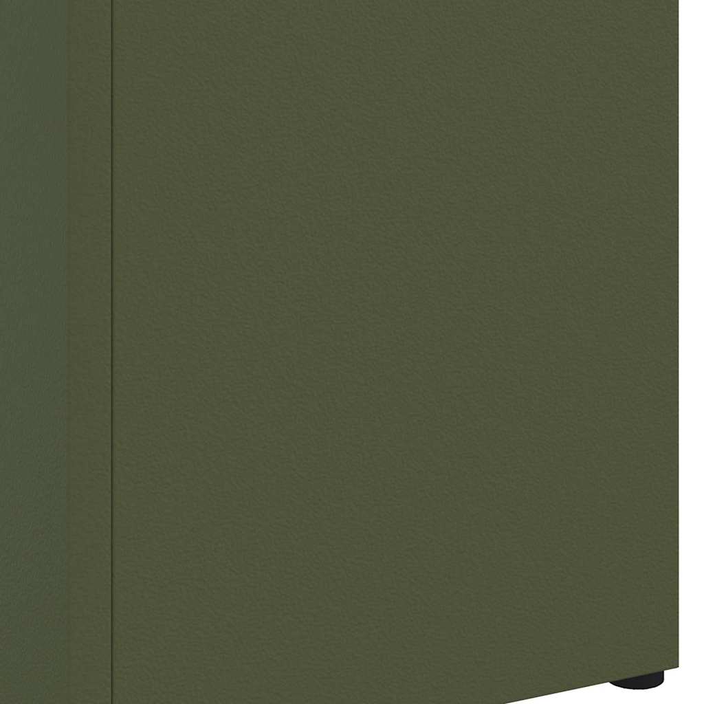 Rain Umbrella Stand Olive 15.5 x 15.5 x 49 cm Steel