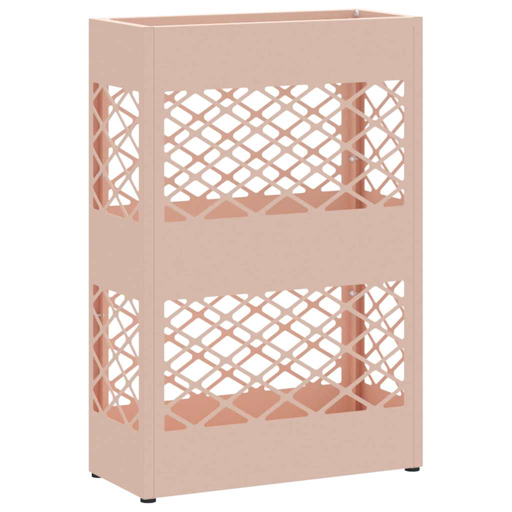 Rain Umbrella Stand Pink 28 x 12 x 41 cm Steel