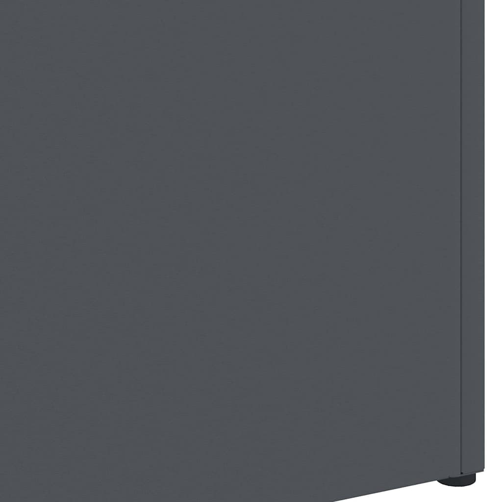Umbrella Stand Anthracite 28 x 12 x 41 cm Steel