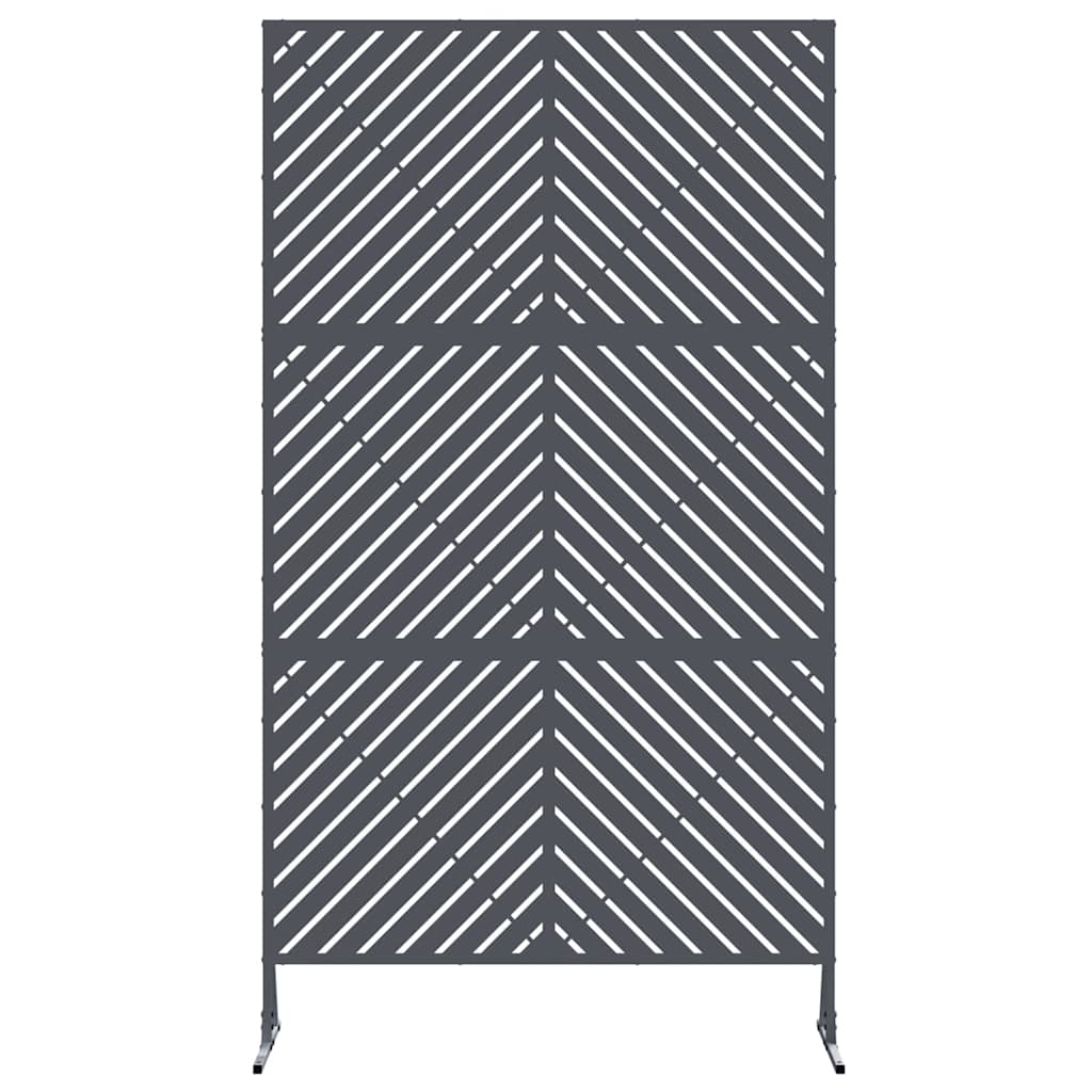 Privacy Screen 100 x 50 x 180 cm Steel Anthracite