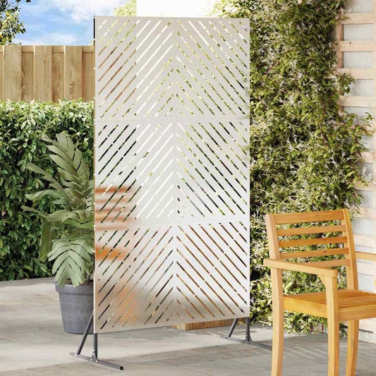 Privacy Screen Grey 100 x 50 x 180 cm Steel