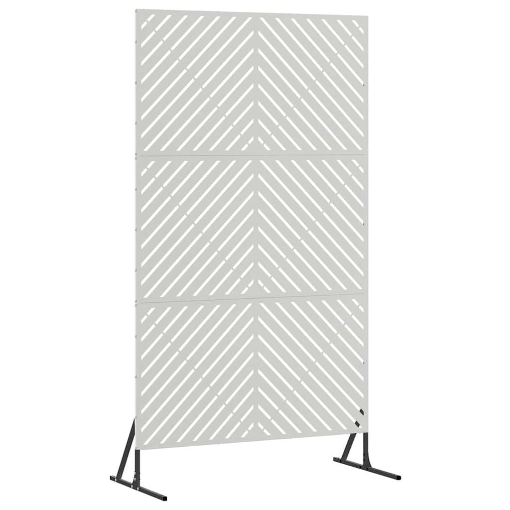 Privacy Screen Grey 100 x 50 x 180 cm Steel