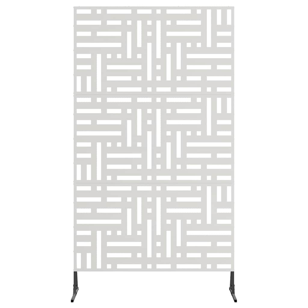 Privacy Screen Grey 100 x 50 x 180 cm Steel