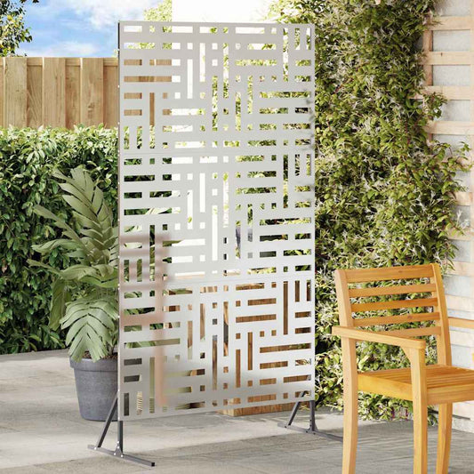 Privacy Screen Grey 100 x 50 x 180 cm Steel