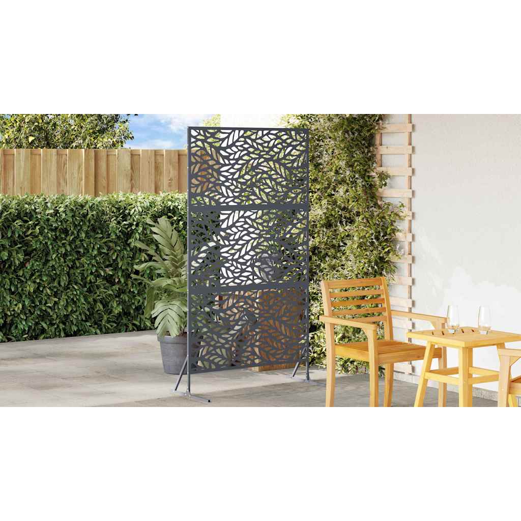 Privacy Screen 100 x 50 x 180 cm Steel Anthracite