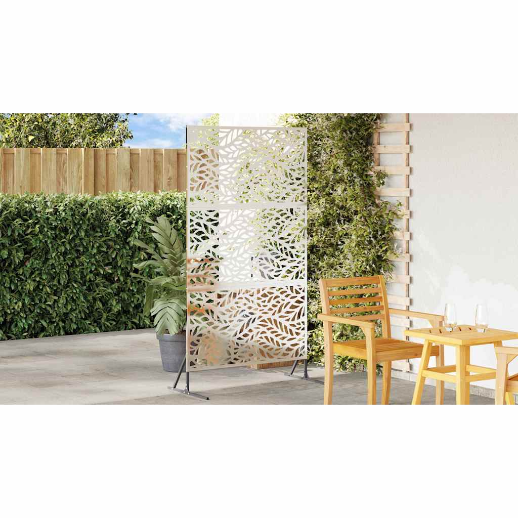 Privacy Screen Grey 100 x 50 x 180 cm Steel