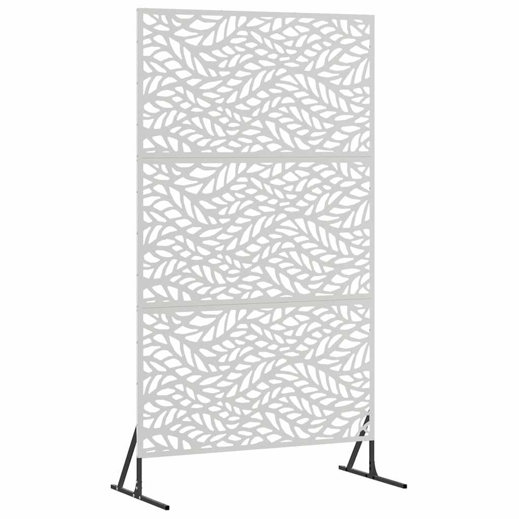 Privacy Screen Grey 100 x 50 x 180 cm Steel