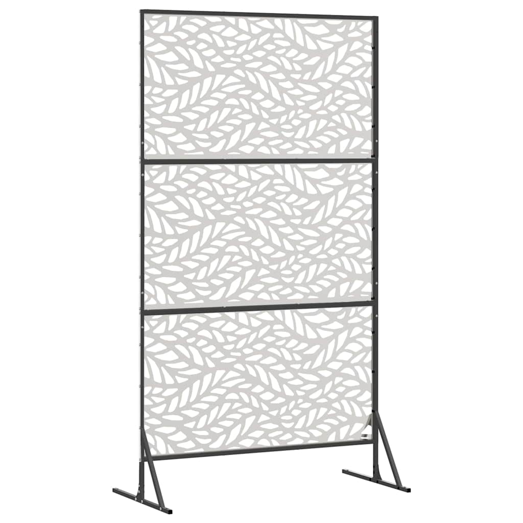 Privacy Screen Grey 100 x 50 x 180 cm Steel