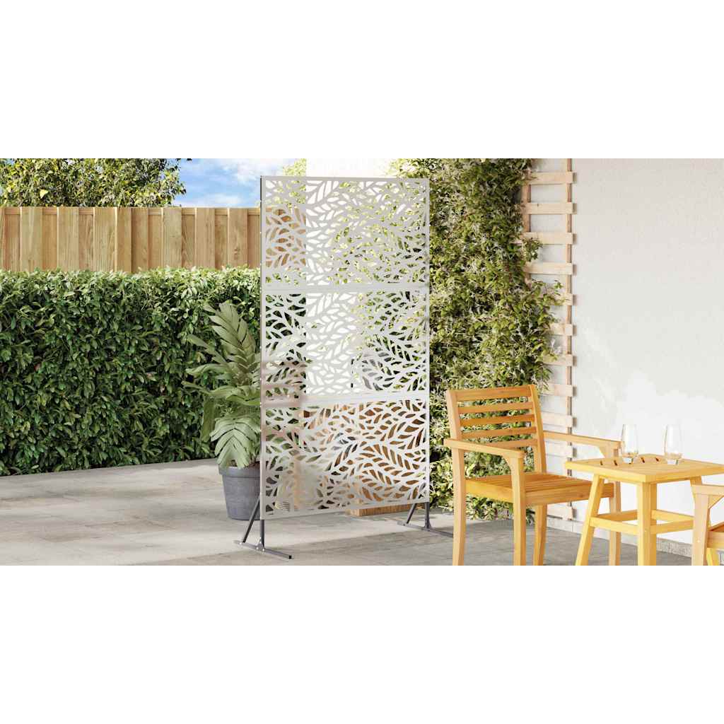Privacy Screen Grey 100 x 50 x 180 cm Steel