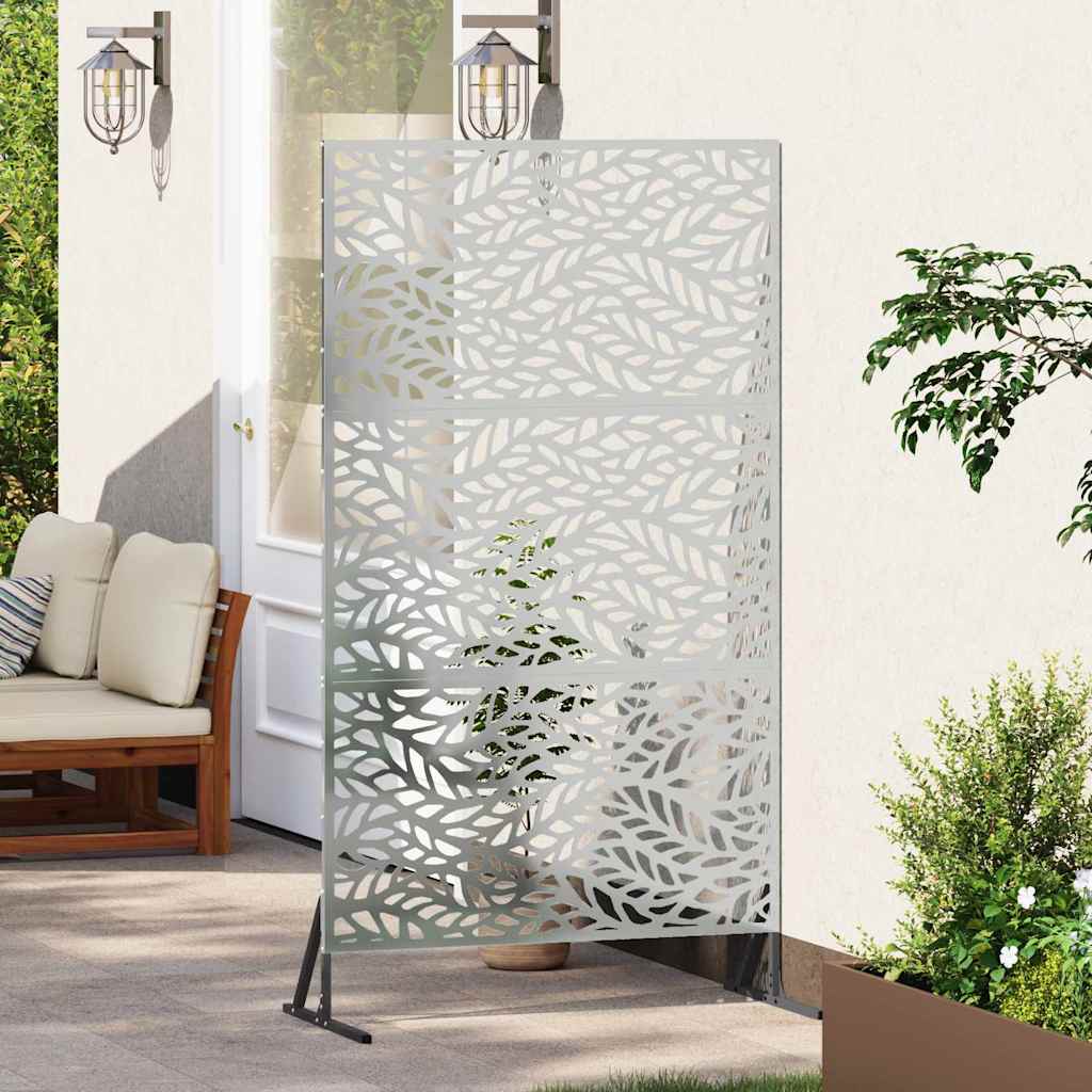 Privacy Screen Grey 100 x 50 x 180 cm Steel