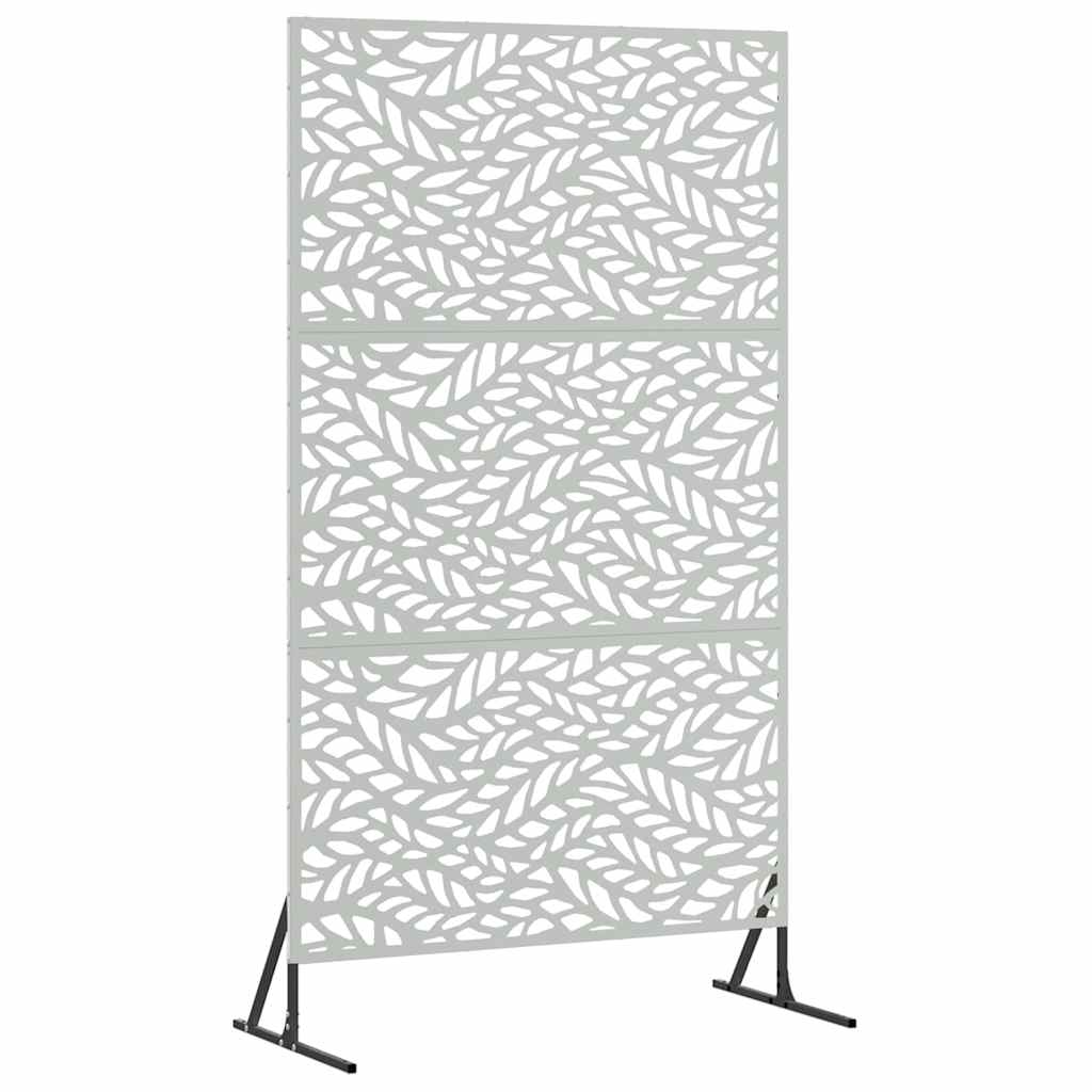 Privacy Screen Grey 100 x 50 x 180 cm Steel