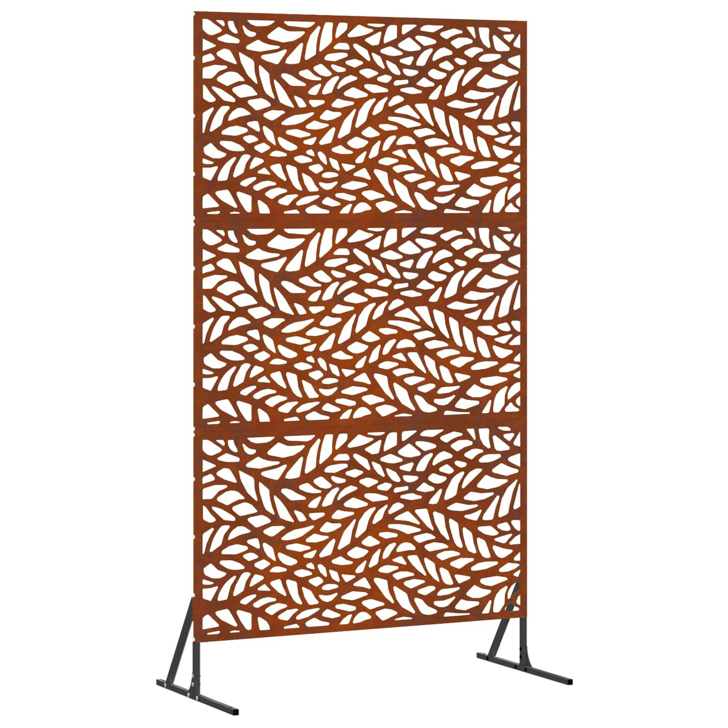 Privacy Screen 100 x 50 x 180 cm Weathering Steel Rusty